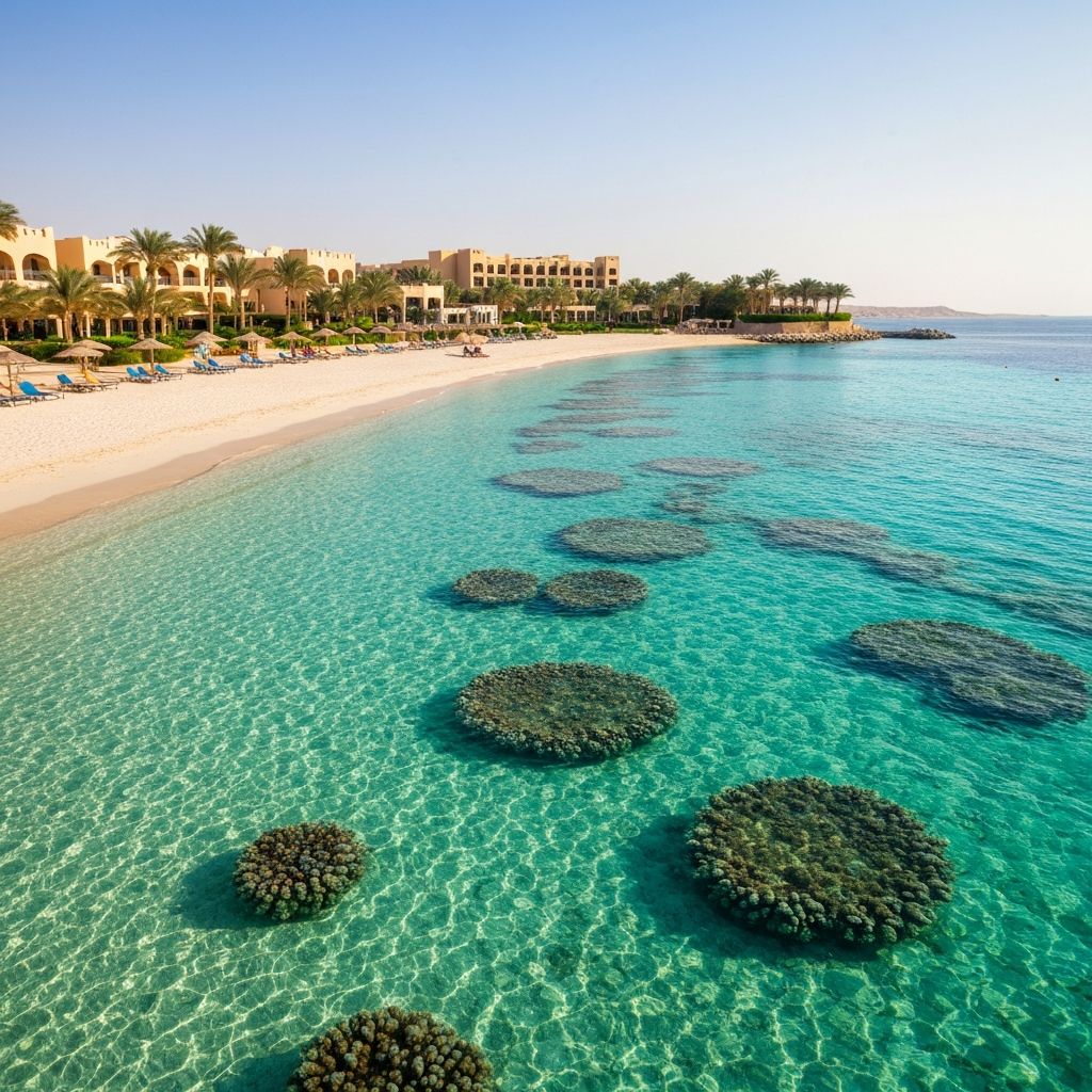 شواطئ البحر الأحمر